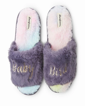 Stylish Slides Cozy Foot Dearfoams Kid's Girls Lana Fuzzy Slide Slipper