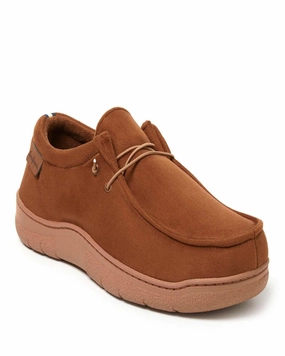 Quick Vibe Dearfoams Men's Bennett Closed Back Chukka House Shoe Slipper