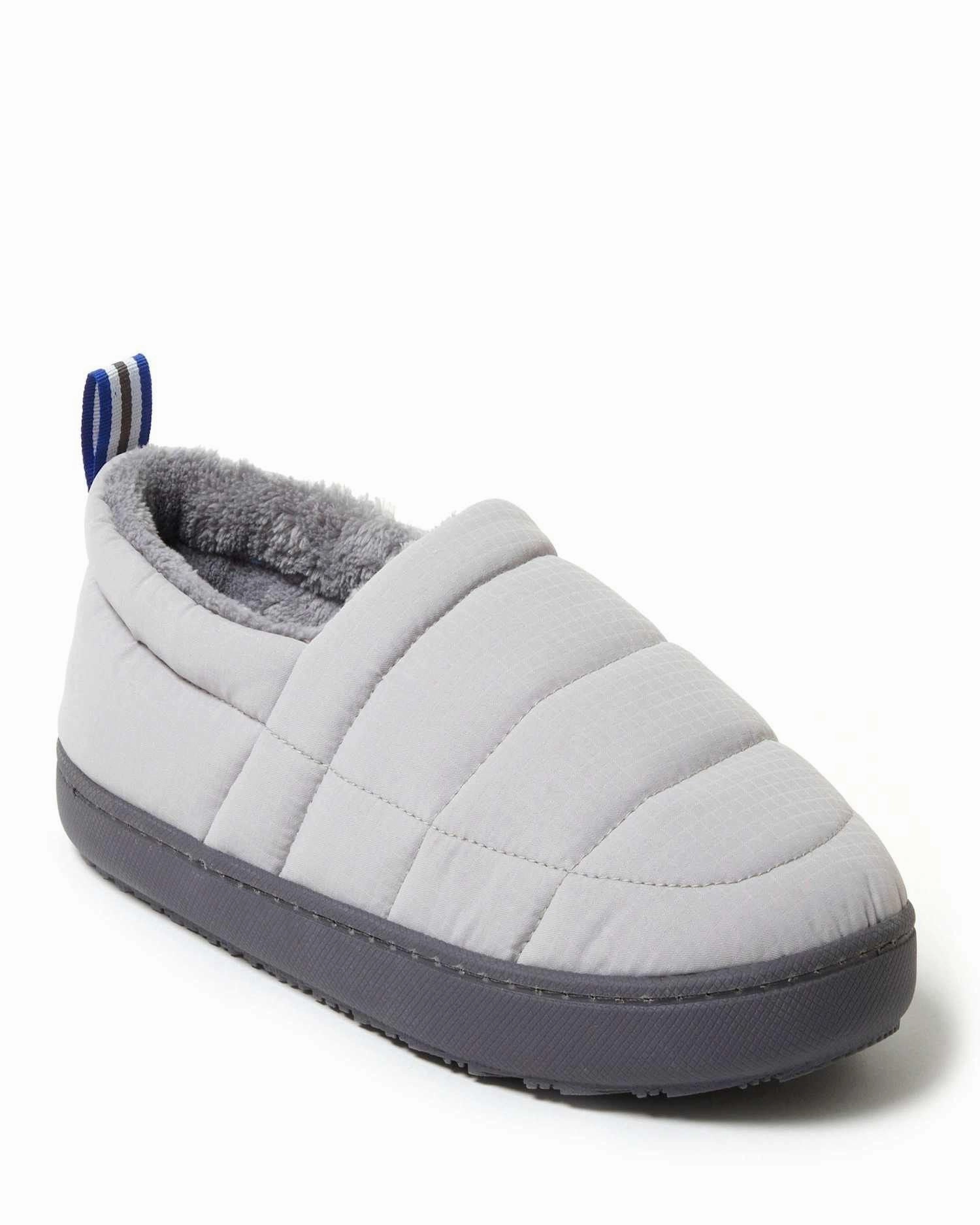 Comfortable ankle support Dearfoams Men's Cullen Ripstop Closed Back House Slipper