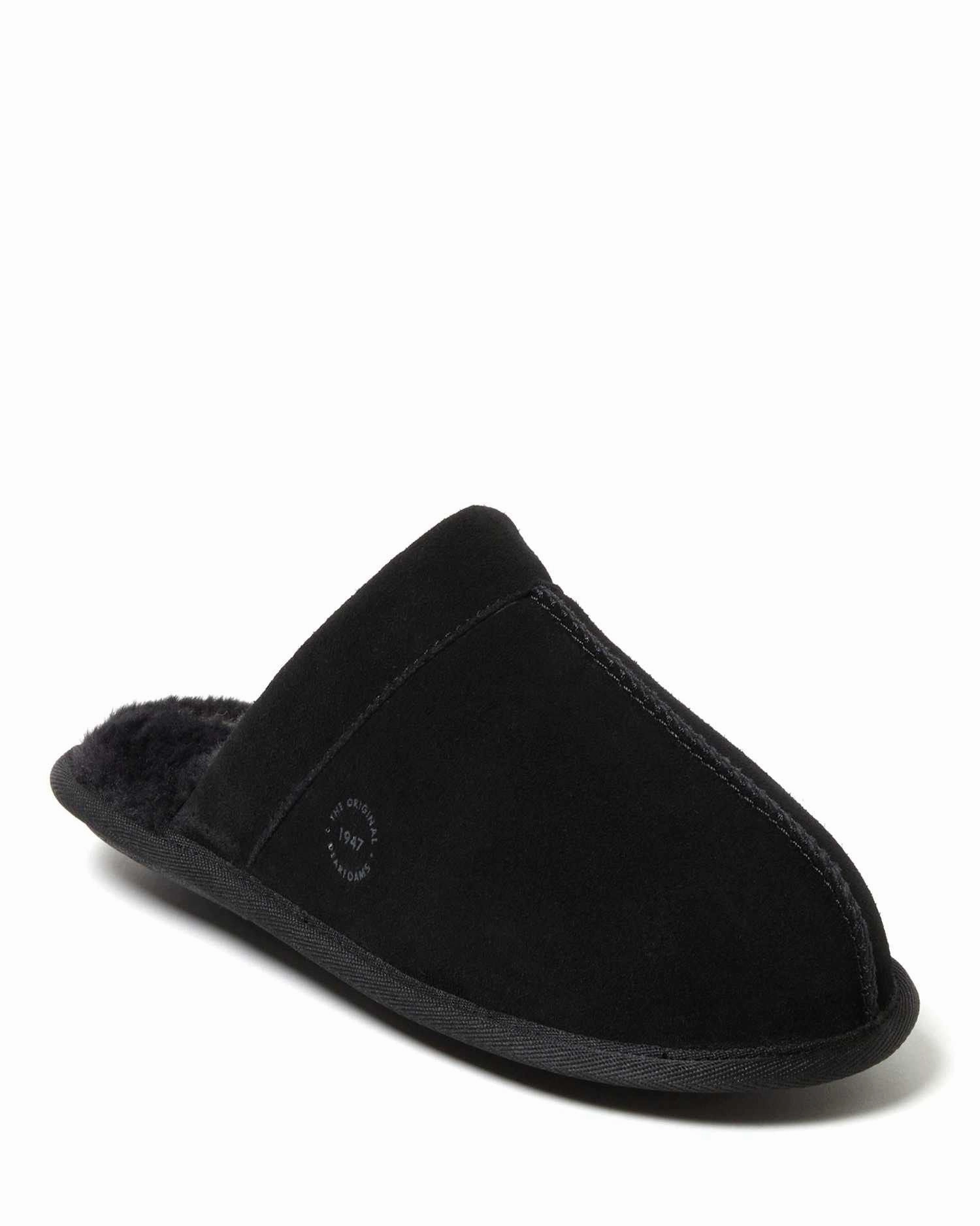 Reinforced Seams Aerodynamic Dearfoams Men's Kirk Genuine Suede Scuff House Slipper