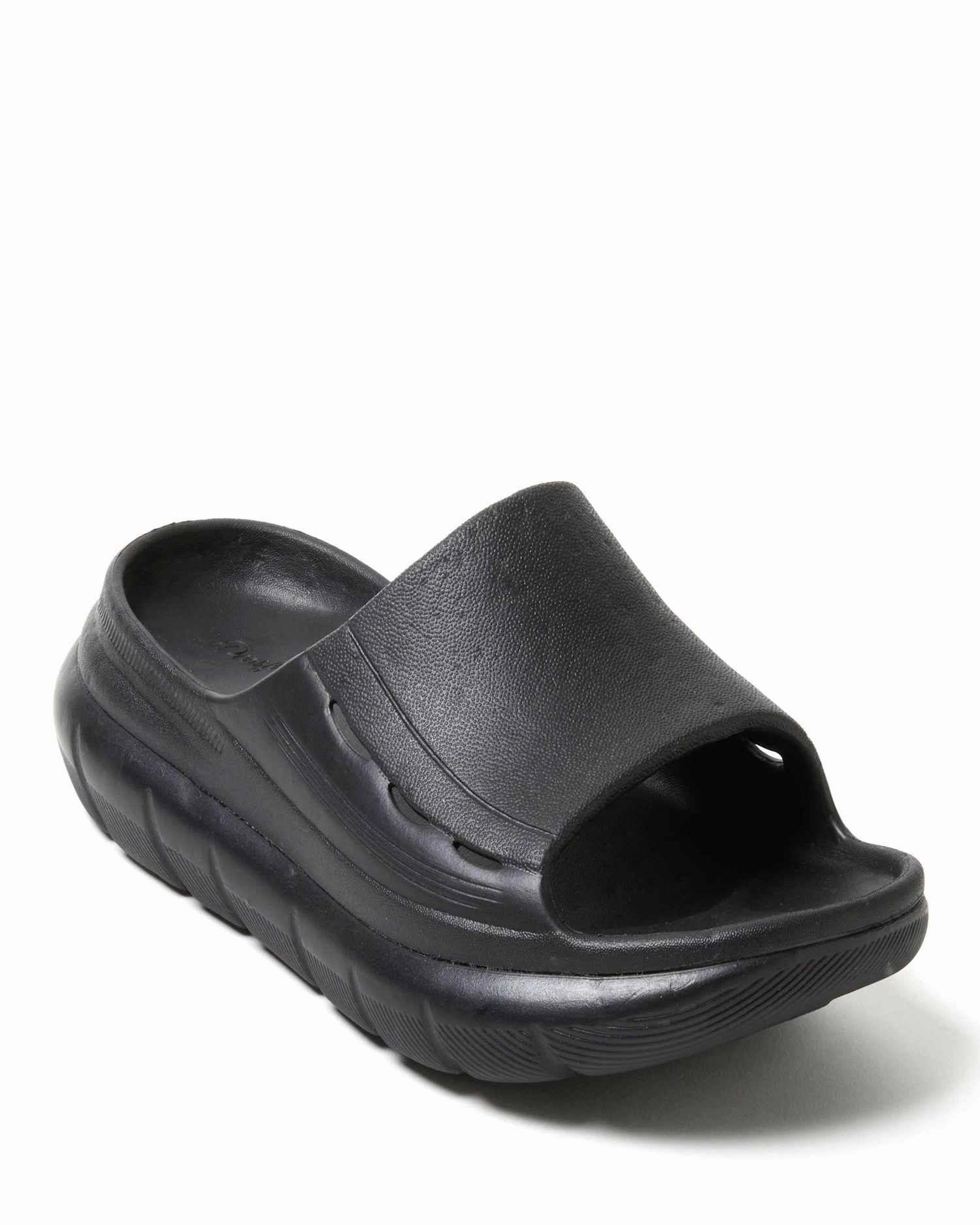 Dearfoams Men's Powell ReGrind EVA Pillow Slide Sandal Mule Style