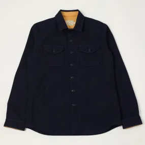 comfortable option Dehen 1920 Crissman Sashiko Over Shirt - Indigo