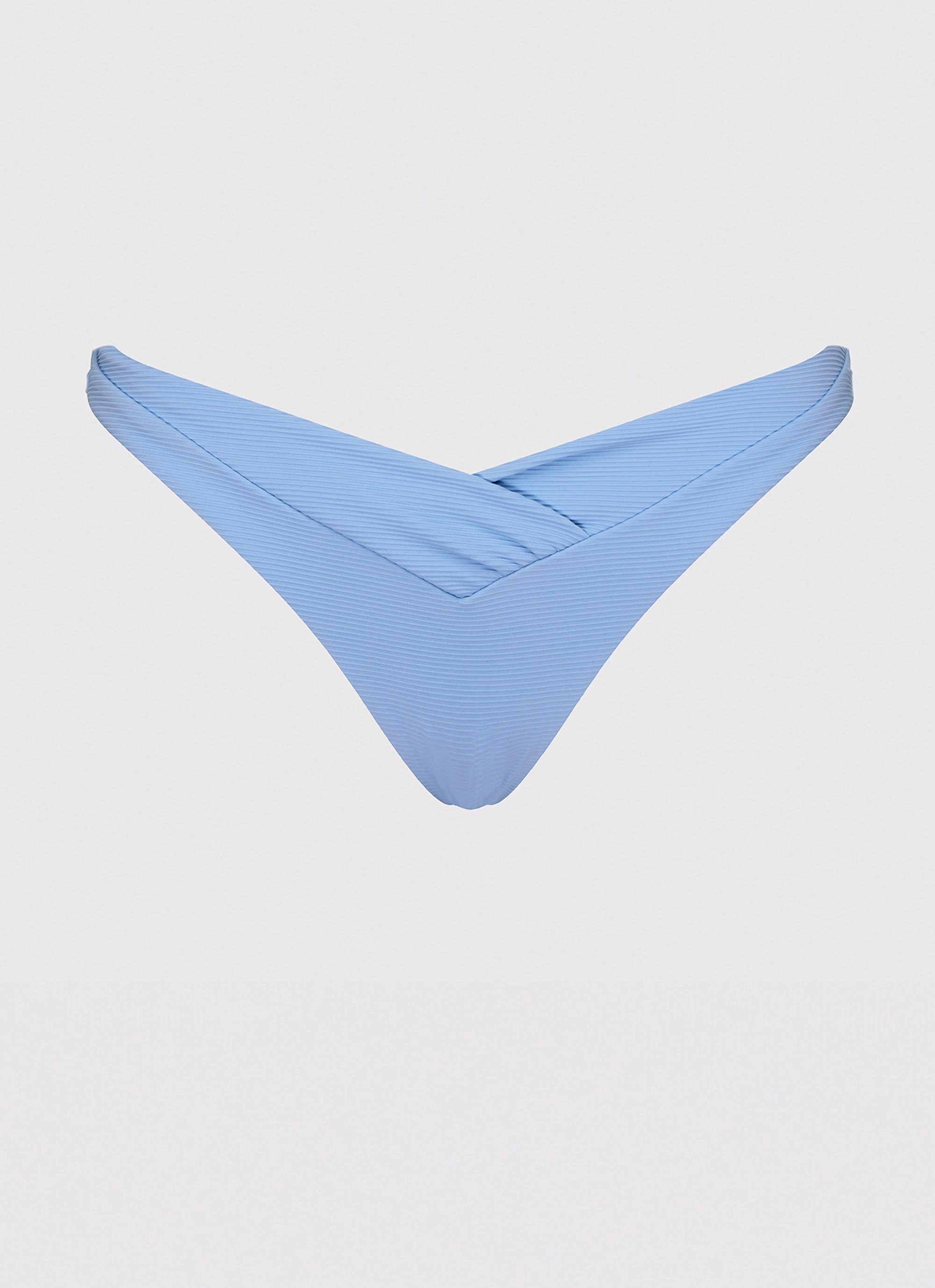 Delta Bikini Bottoms - Blue Adjustable Drawcord