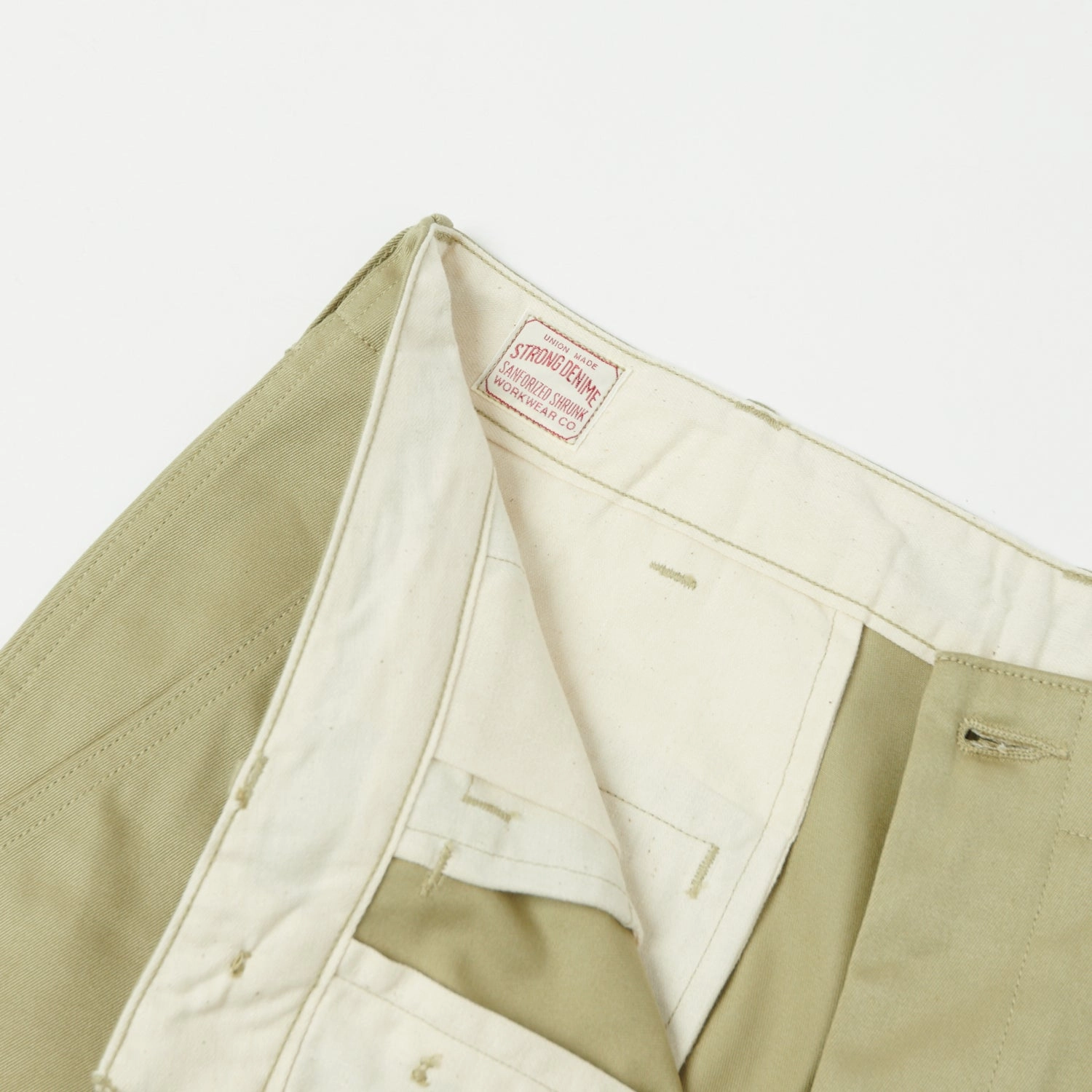 Relaxed Comfort Look Denime Lot. 222 Military Chino - Beige