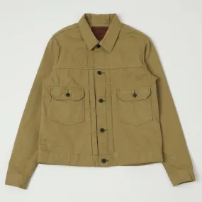 Outdoor Activity ONI Denim 02517-BRD 'British Drill' Type-II Denim Jacket - Tan One Wash