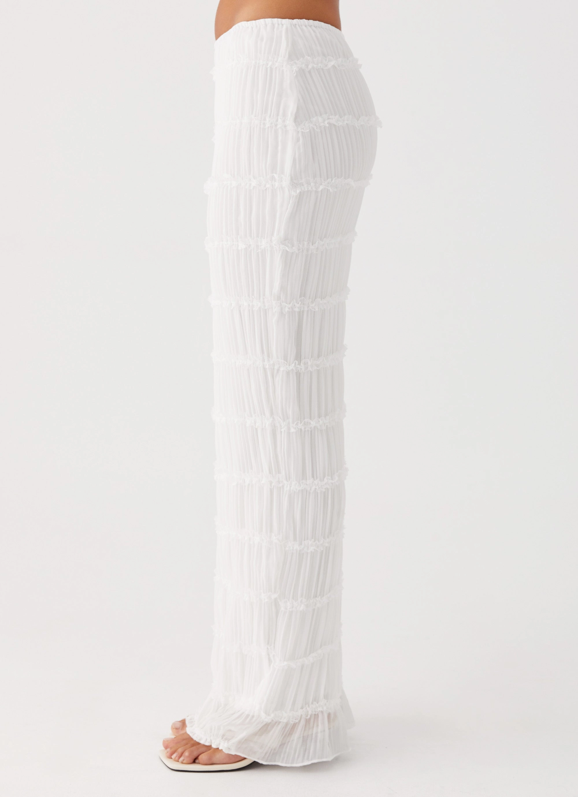 Urban Fit Daydreaming Low Rise Maxi Skirt - White