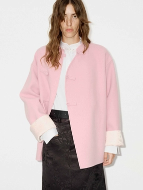 Double Face Loose Coat Low Profile Insulation