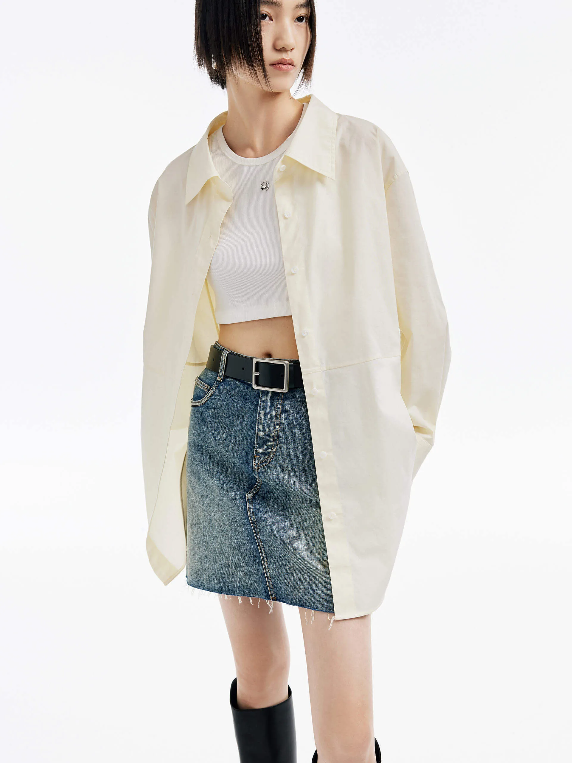 Essential Layer Drop Shoulder Classic Shirt
