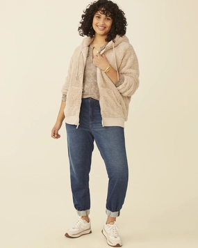 Anna Fleece Hoodie | Tan festival