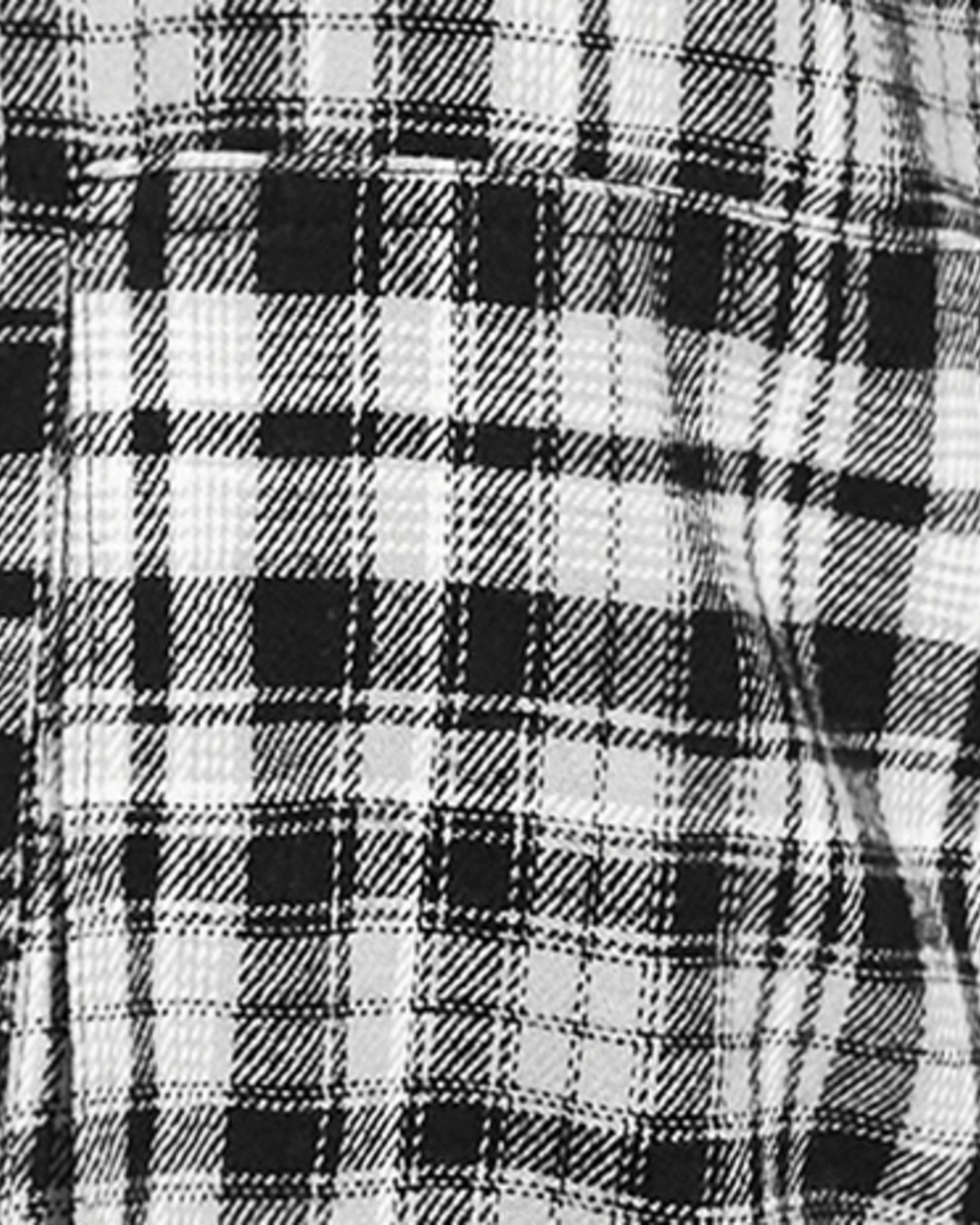 Ultimate Protection Cynthia Check Out Jacket | Black / White