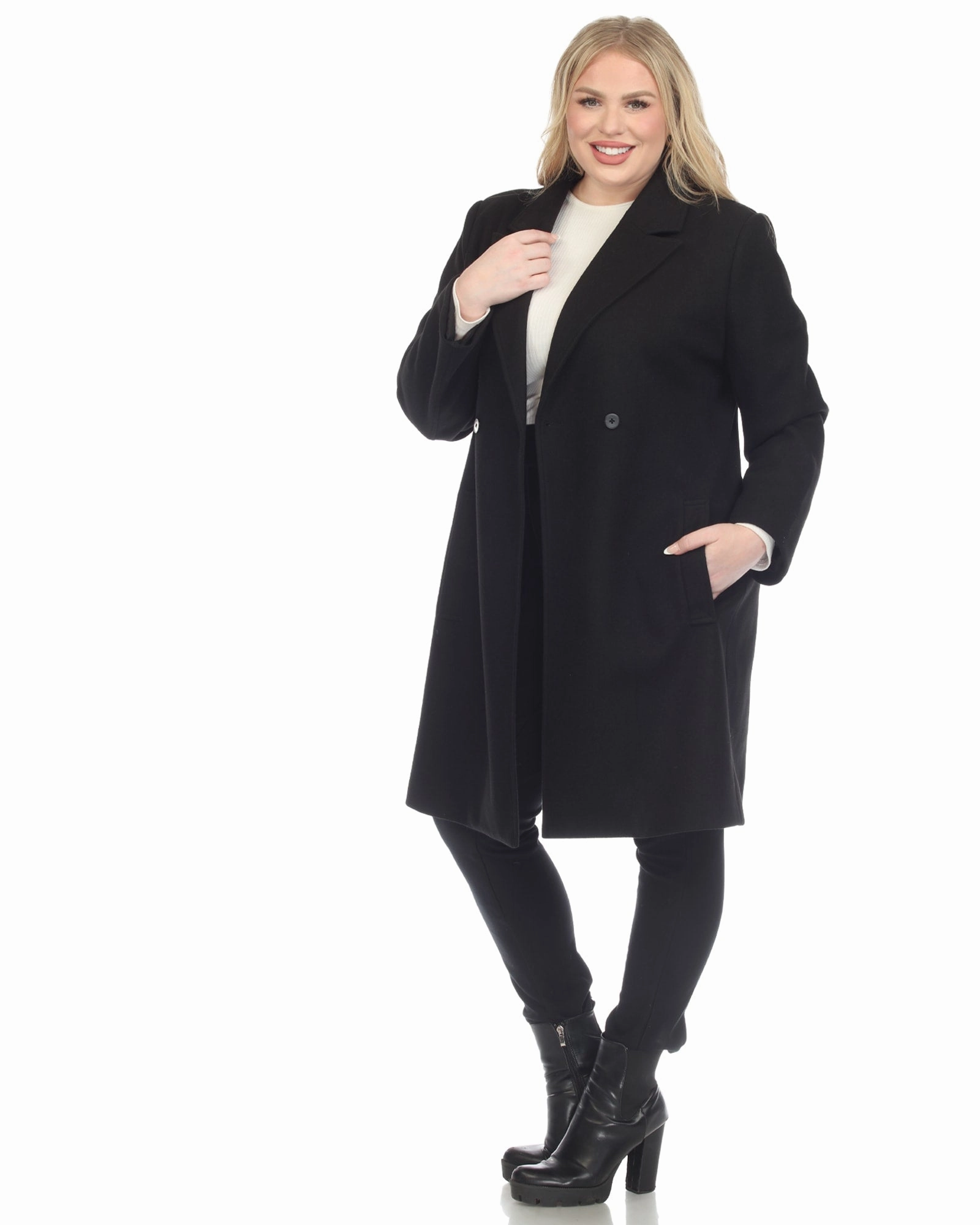 Women's Classic Walker Coat | Black Quick Dry Coating Durable Build