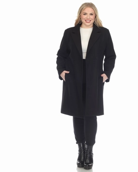 Women's Classic Walker Coat | Black Process Advertise