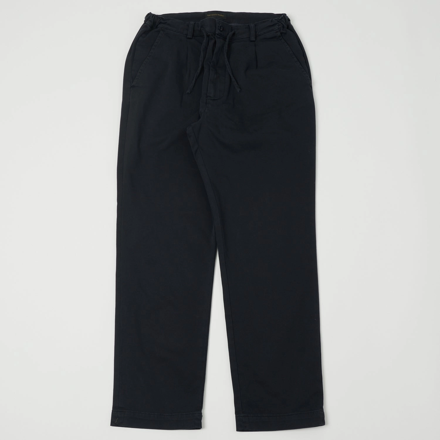 East Harbour Surplus 'Bobby' Trouser - Navy Flexible Knees Comfy Texture
