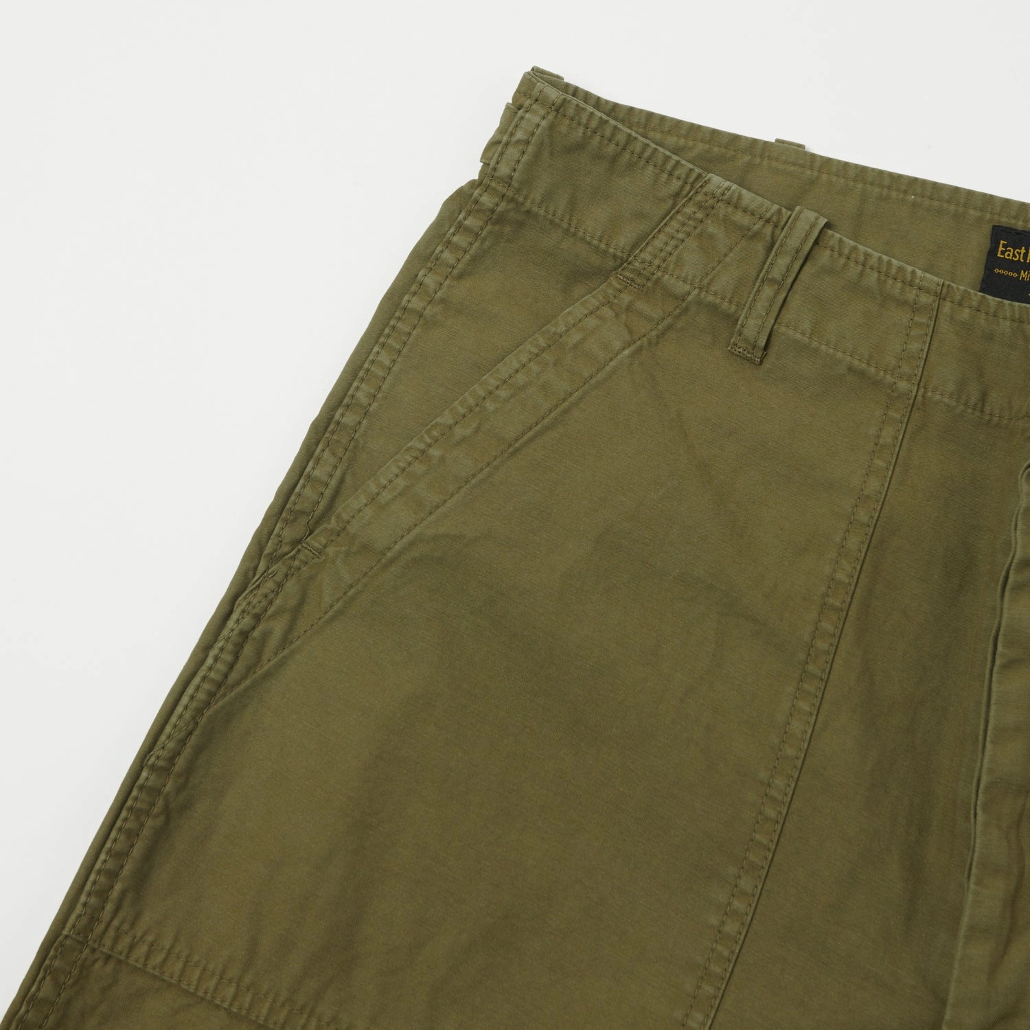 East Harbour Surplus 'Texas' Fatigue Trouser - Green Casual Look Noise Reduciting Fabric