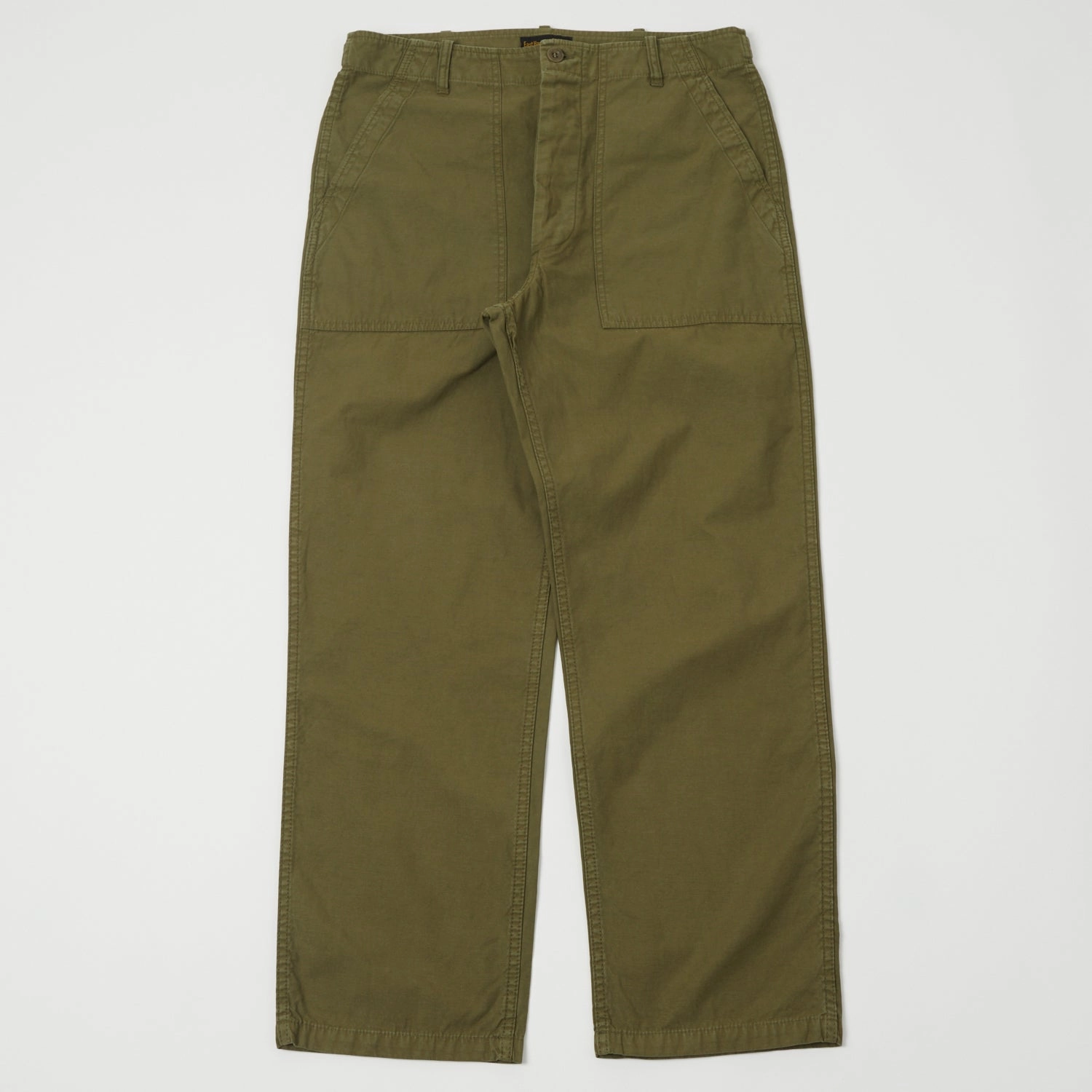 East Harbour Surplus 'Texas' Fatigue Trouser - Green Low Bulk Compression Fit