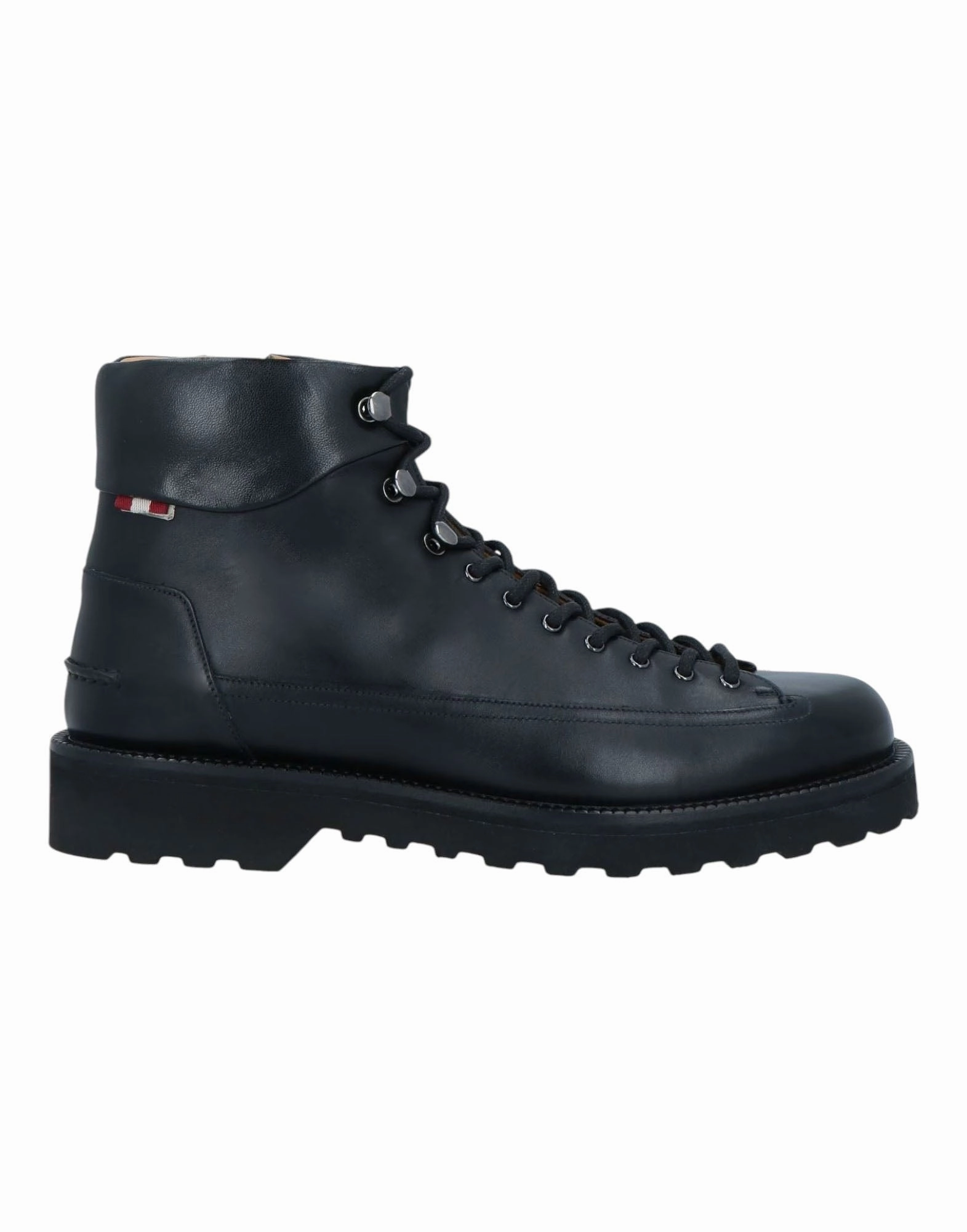 Bally Norkwel 6239796 Men's Black Calf Leather Ankle Boots Quick Movement Boots Soft Sole High Heels