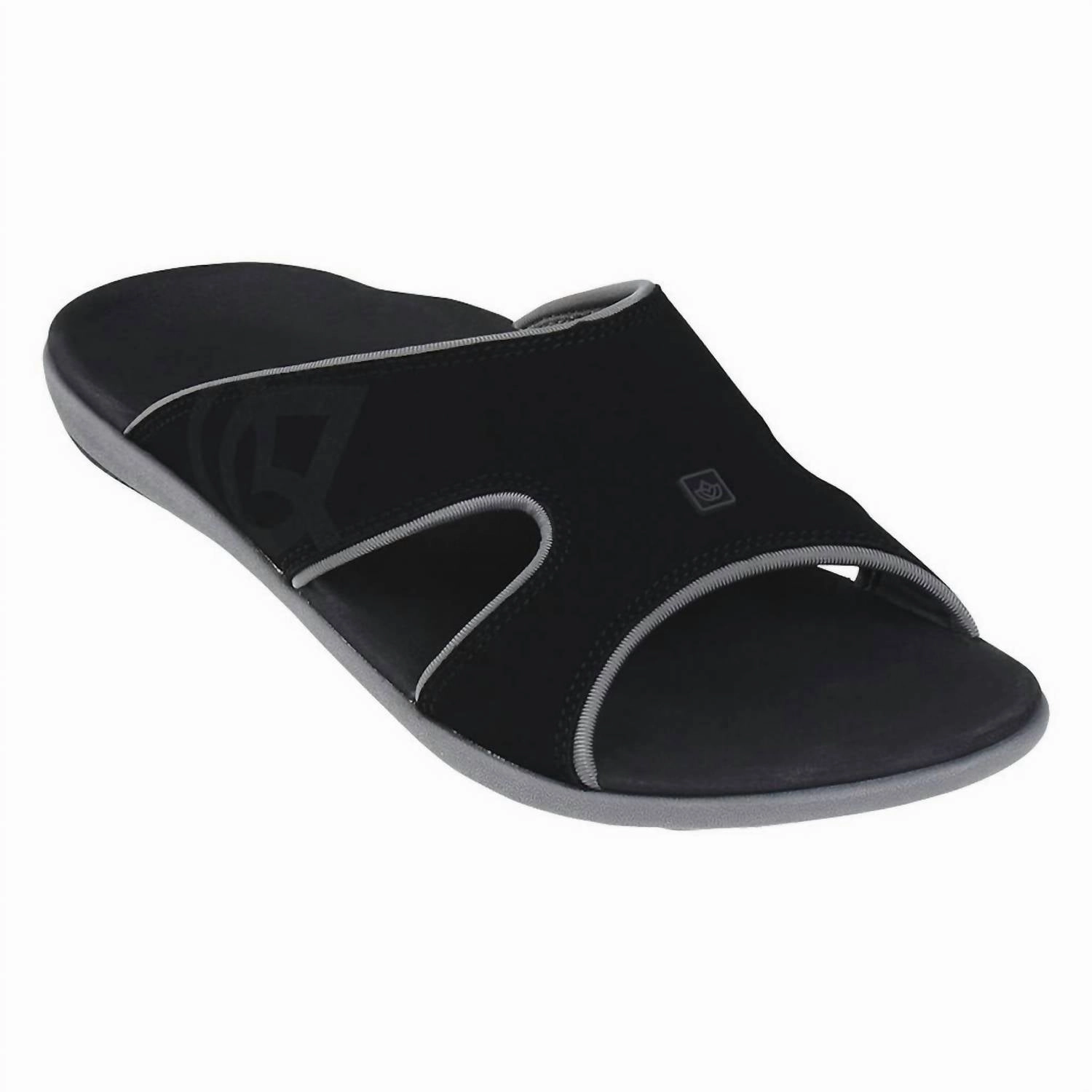 heel cup Men' Kholo Sandal In Carbon/pewter