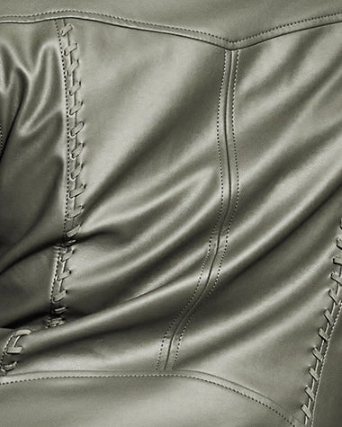 Wind Blocker Advice Koa Biker Jacket | Deep Sage