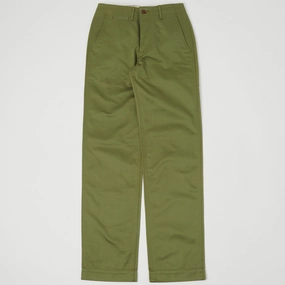 Durable Material Warehouse & Co 1082 Duck Digger Chino - Green