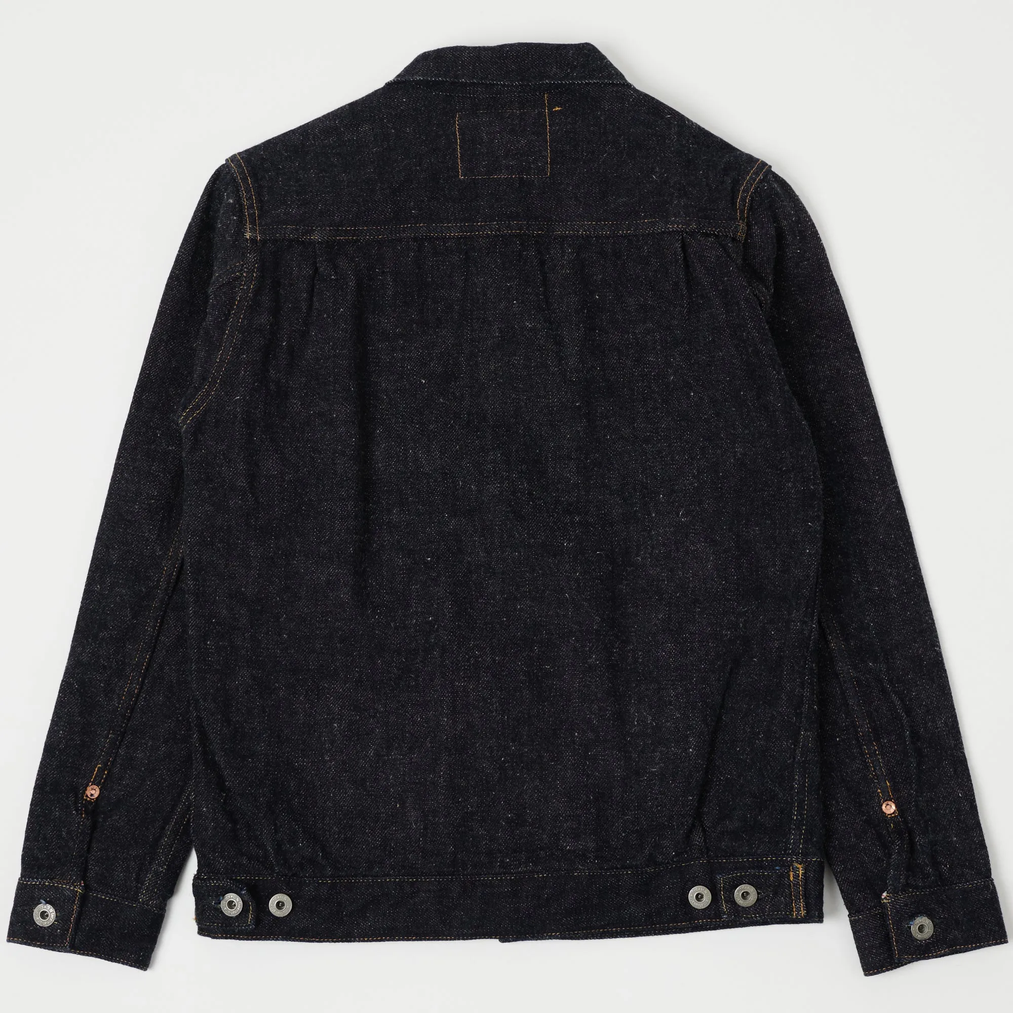 ONI Denim 02516P-DIZR 'Deep Indigo Secret Denim' 20oz. Type II Denim Jacket - Rinsed Light Outdoor Layer NonRestrictive Cut
