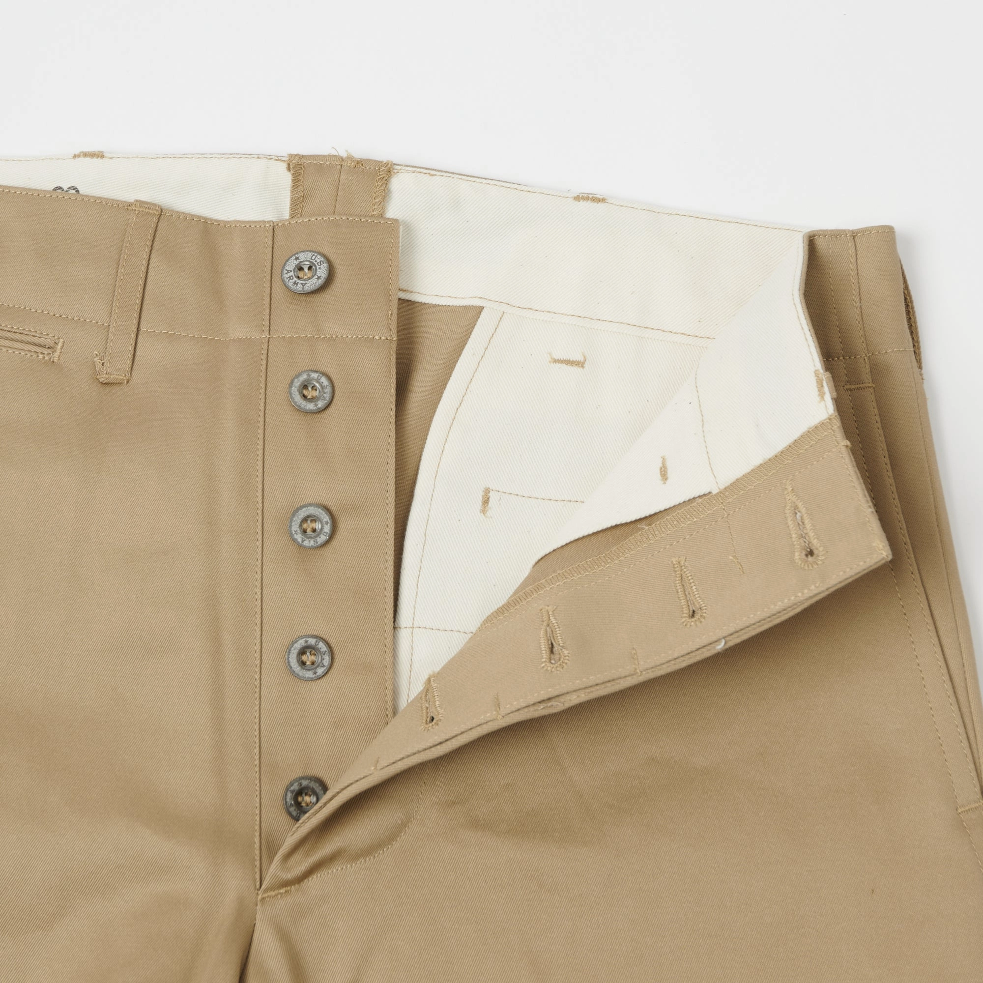 Built-in shorts Buzz Rickson's 'Early Model' 1945 Chino - Beige