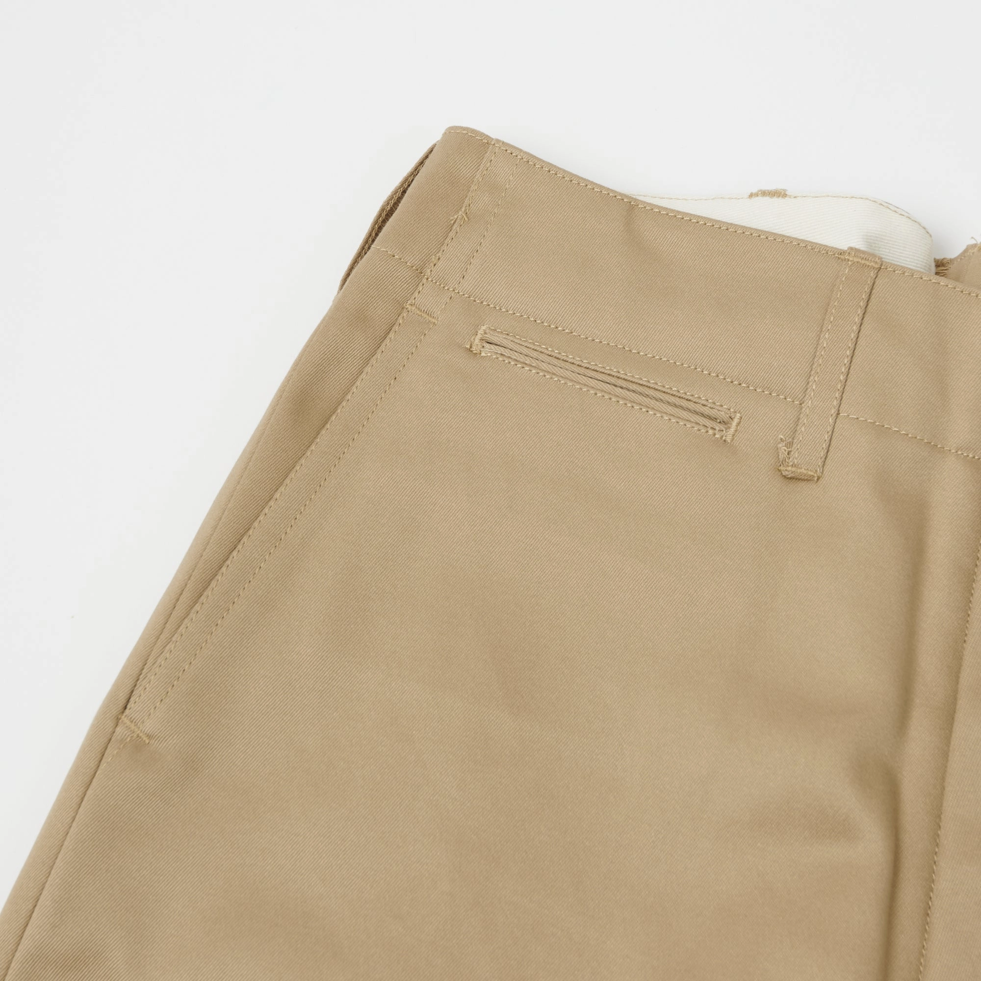 Durable Hem Outdoor Comfort Fit Buzz Rickson's 'Early Model' 1945 Chino - Beige
