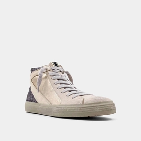 slim fit Jump Support Youth Roxanne High Top Sneaker In Pewter Glitter