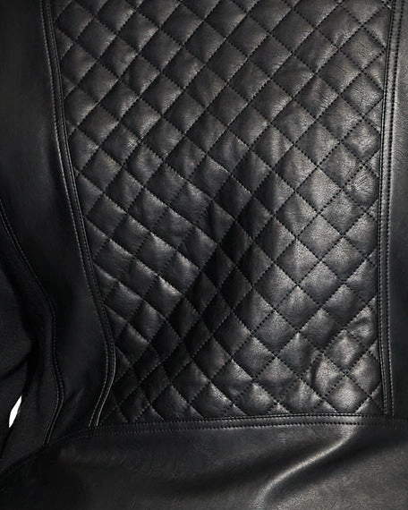 Wind Layer suitable for sunny days Eliza Moto Jacket | Black