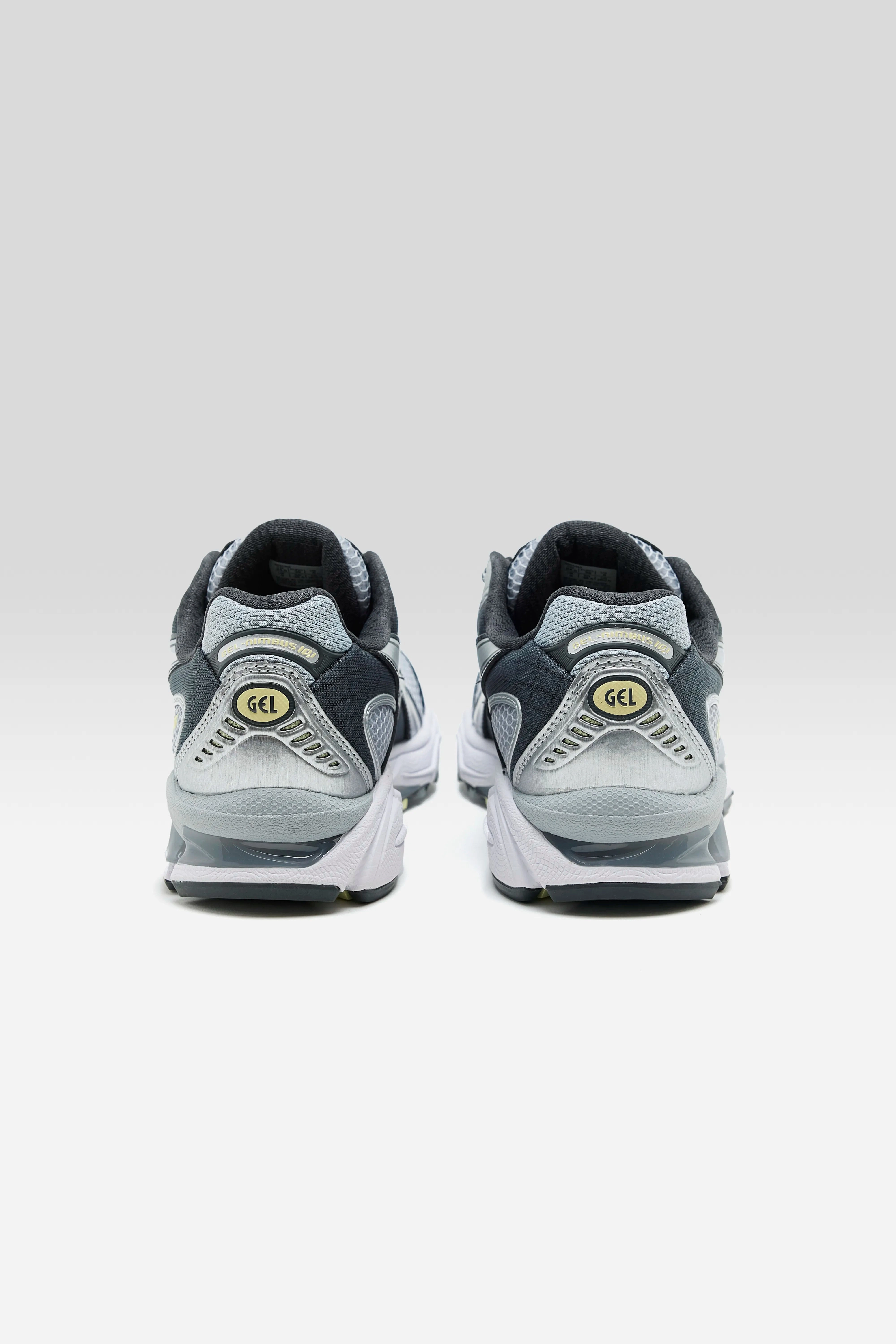 Gel-Nimbus 10.1 for Women  (252 / W / GREY) logo - printed shoes Dynamic Lacing Mechanism