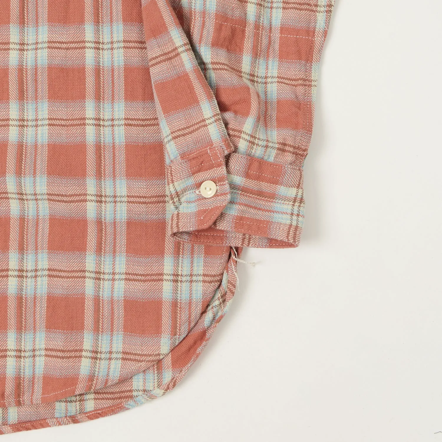 Engineered Garments Plaid Work Shirt - Pink Printed design