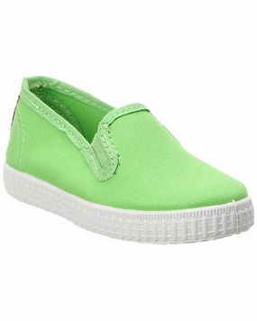 Cush Feel Cienta Cangrejo 2Elasticos Liso Canvas Slip-On Sneaker