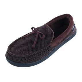 Men's Mini Box Cord Luke Moccasin Slipper Washable