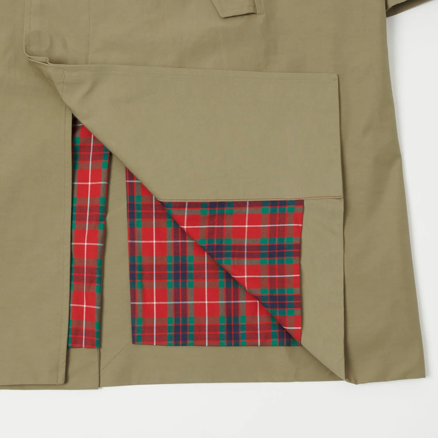 Baracuta G12 'Baracuta Cloth' Coat - Tan Eco Friendly Padding Double Stitch Seams