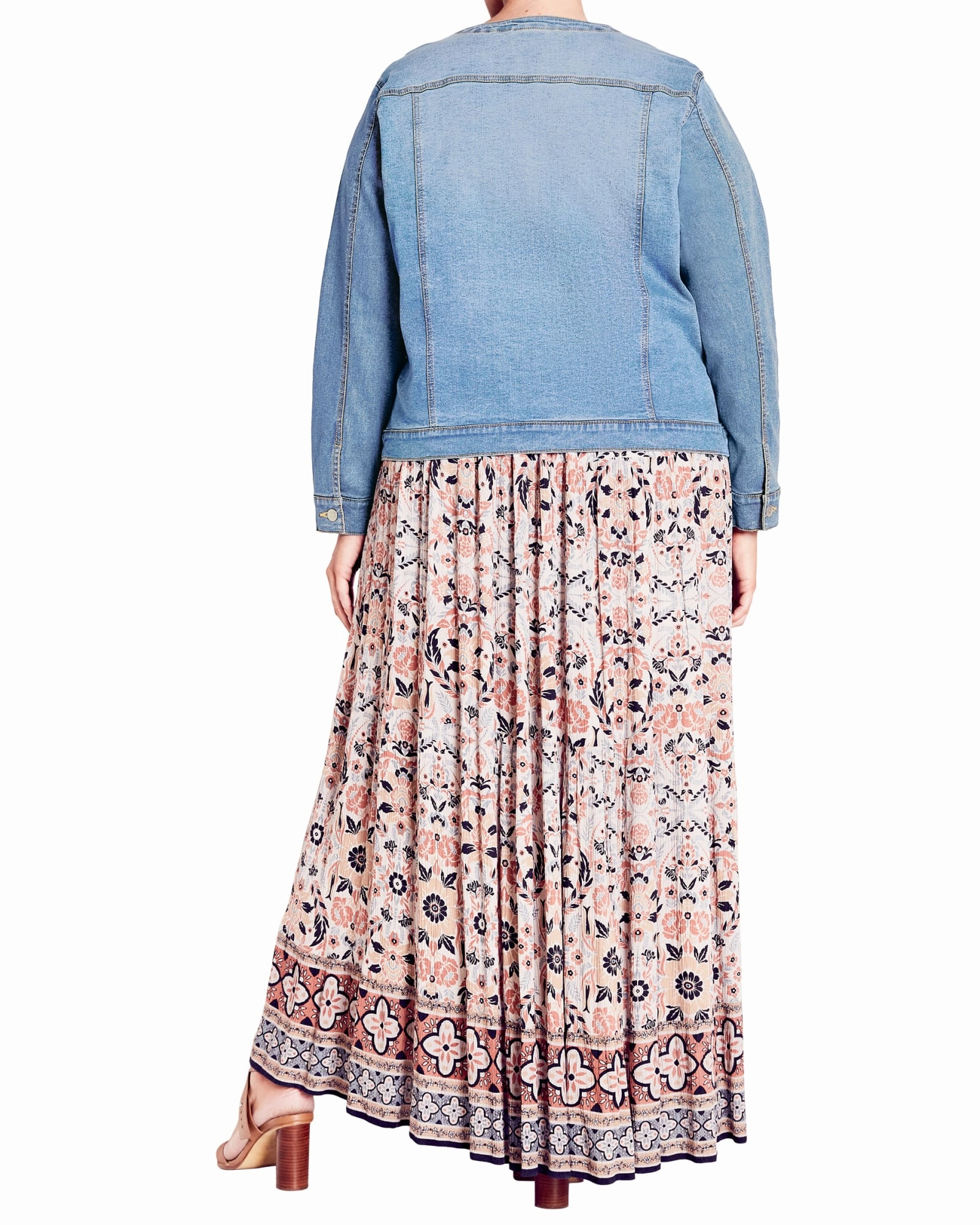 Celebrate Outdoor Adventure Escape Denim Jacket | Light Wash