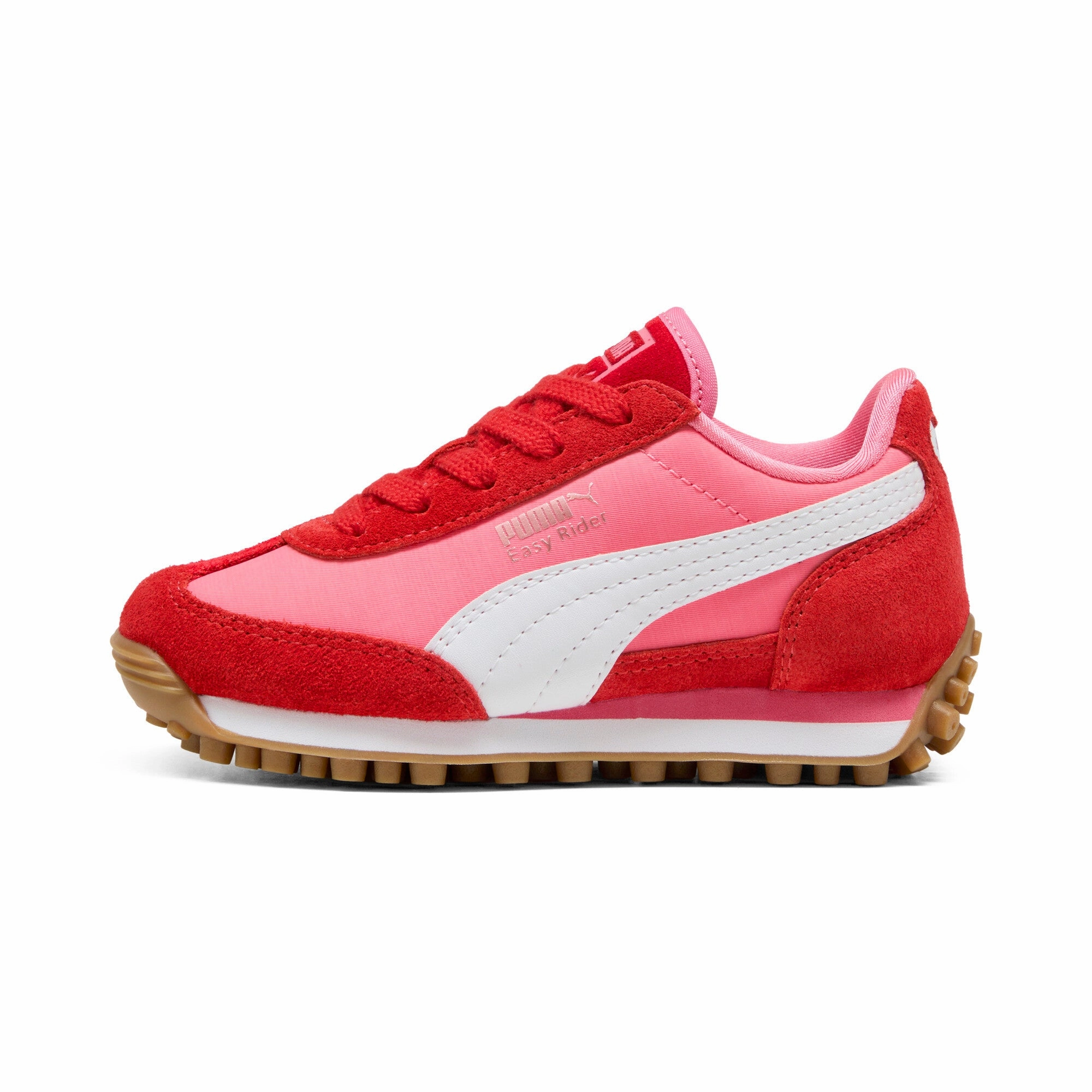 PUMA Little Kids Girls' Easy Rider Love Sneakers Layered Cushioning System Durable Binding