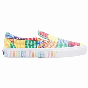 Neutral Look Outfit Match Vans Classic Slip-On Pride/Multi/True White  VN0A4BUT3WJ1 Pre-School