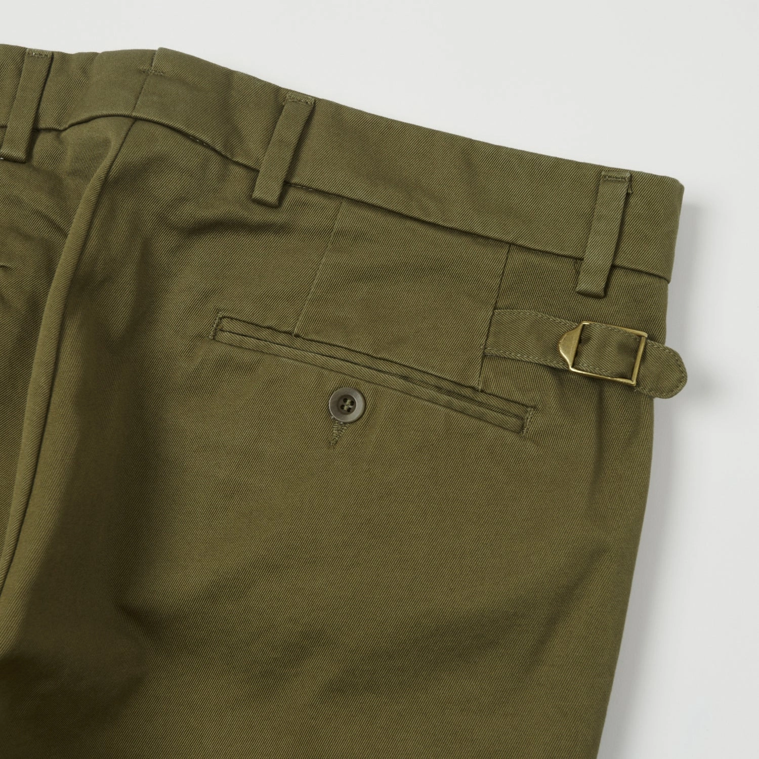 East Harbour Surplus 'Barry' Chino - Green Flexible Fabric Quick Comfort Fit