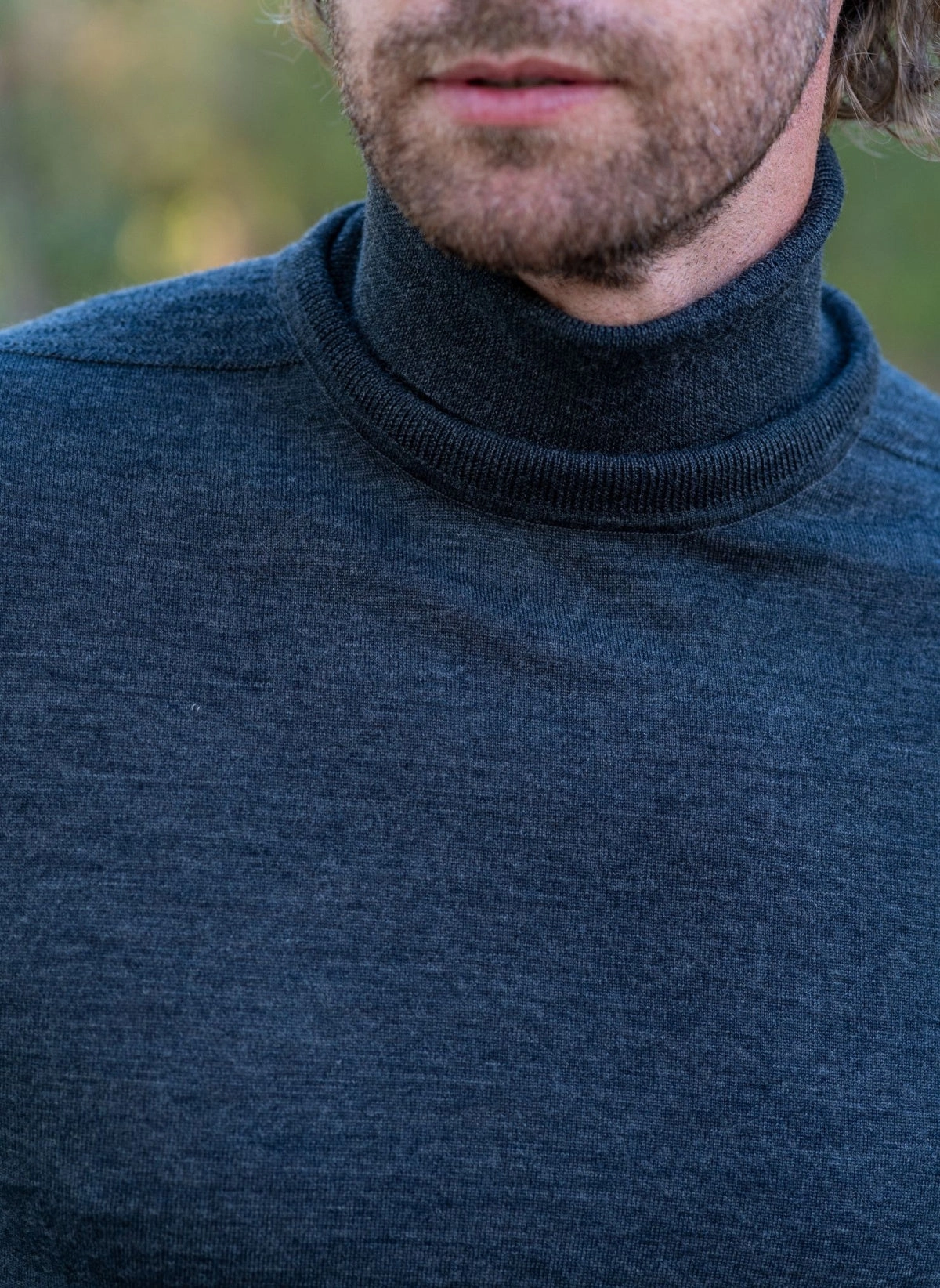 Versatile Fit Versatile Layer Turtleneck Sweater - Charcoal