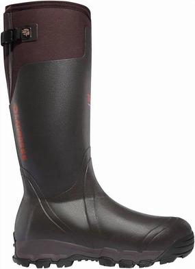 Men's Alphaburly Pro 18" Boots In Brown Foot Support