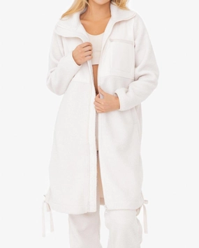 Carleigh Jacket in Cream | Cream library Fray Resistant Finish