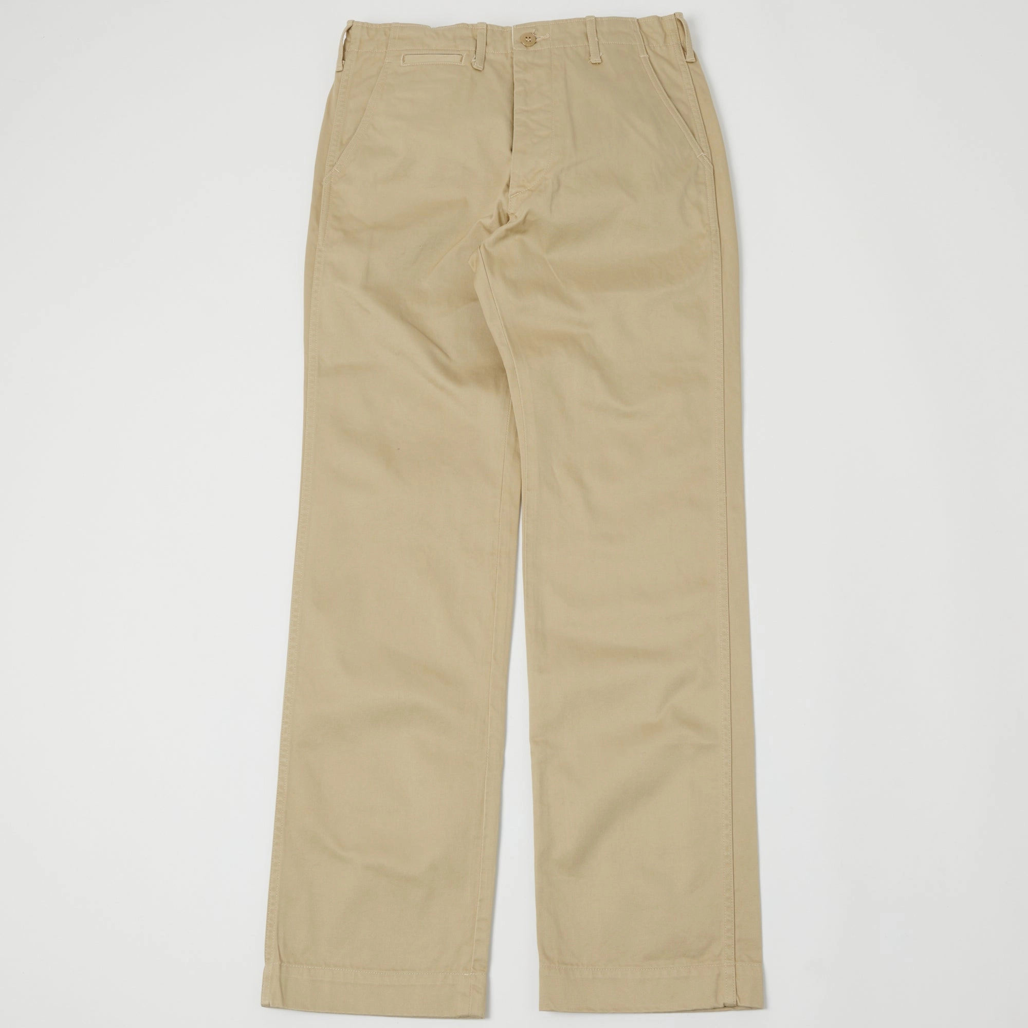 Adjustable Drawcord TOYS McCOY V. Hilts 'Steve McQueen' Chinos - Khaki