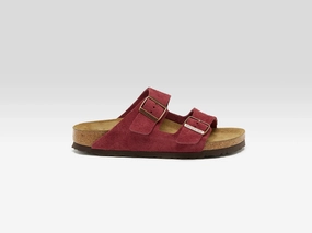 Arizona Suede for Women  (252 / M / RED) Cushioning Midsole