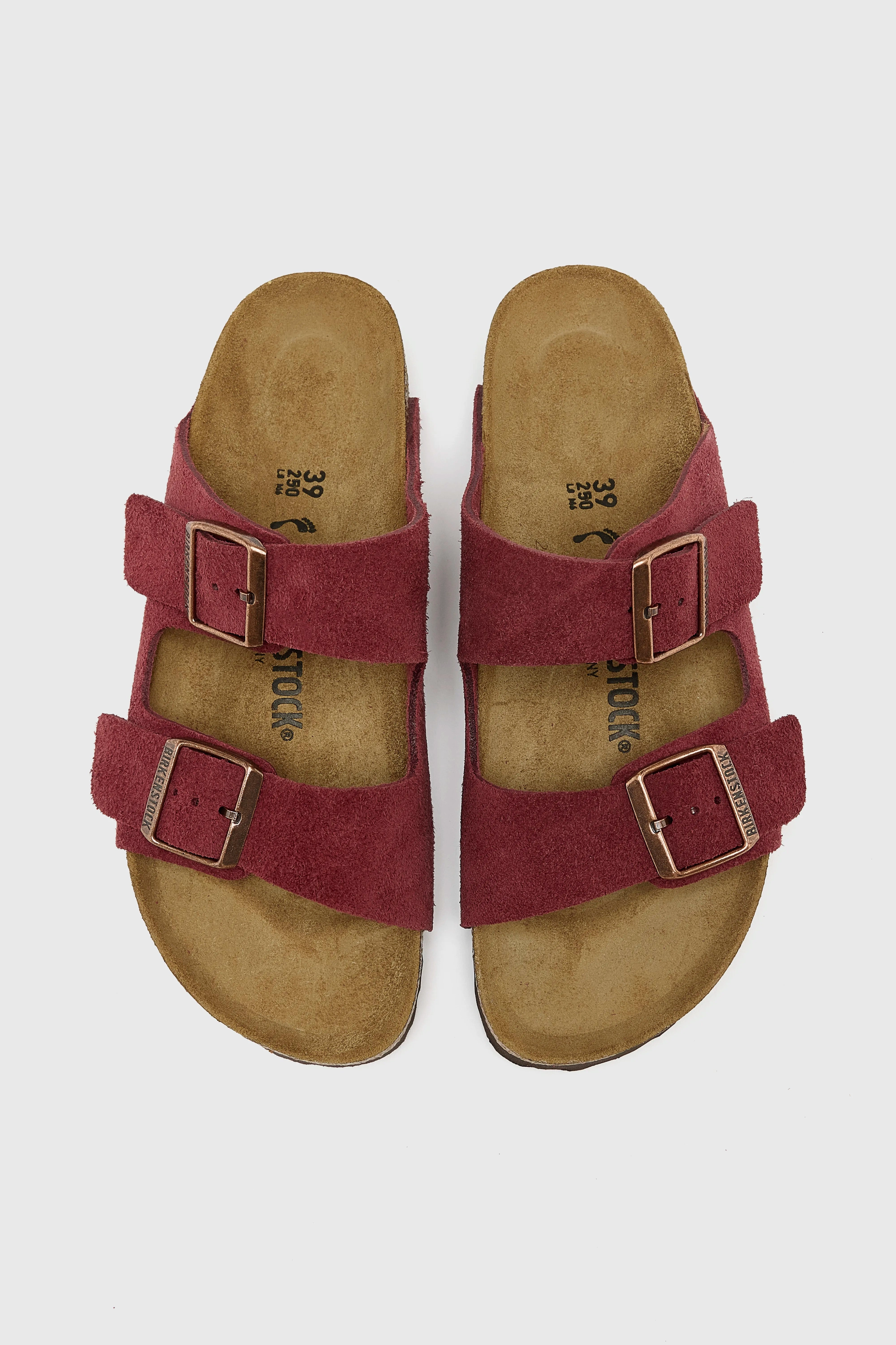 Arizona Suede for Women  (252 / M / RED) Abrasion Resistant Surface