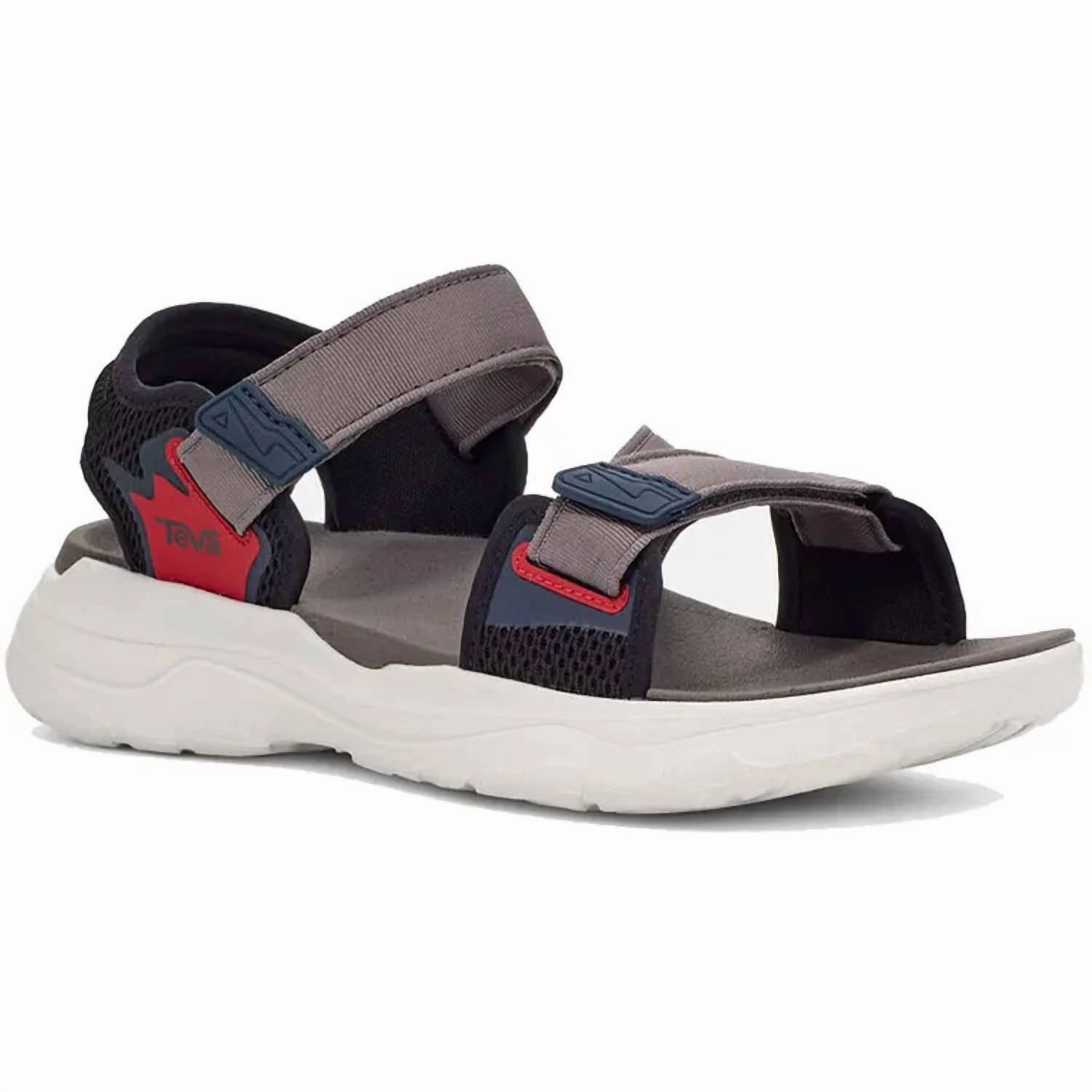 Chill Gear Barefoot feel Men's Zymic Sandal In Grey / Red