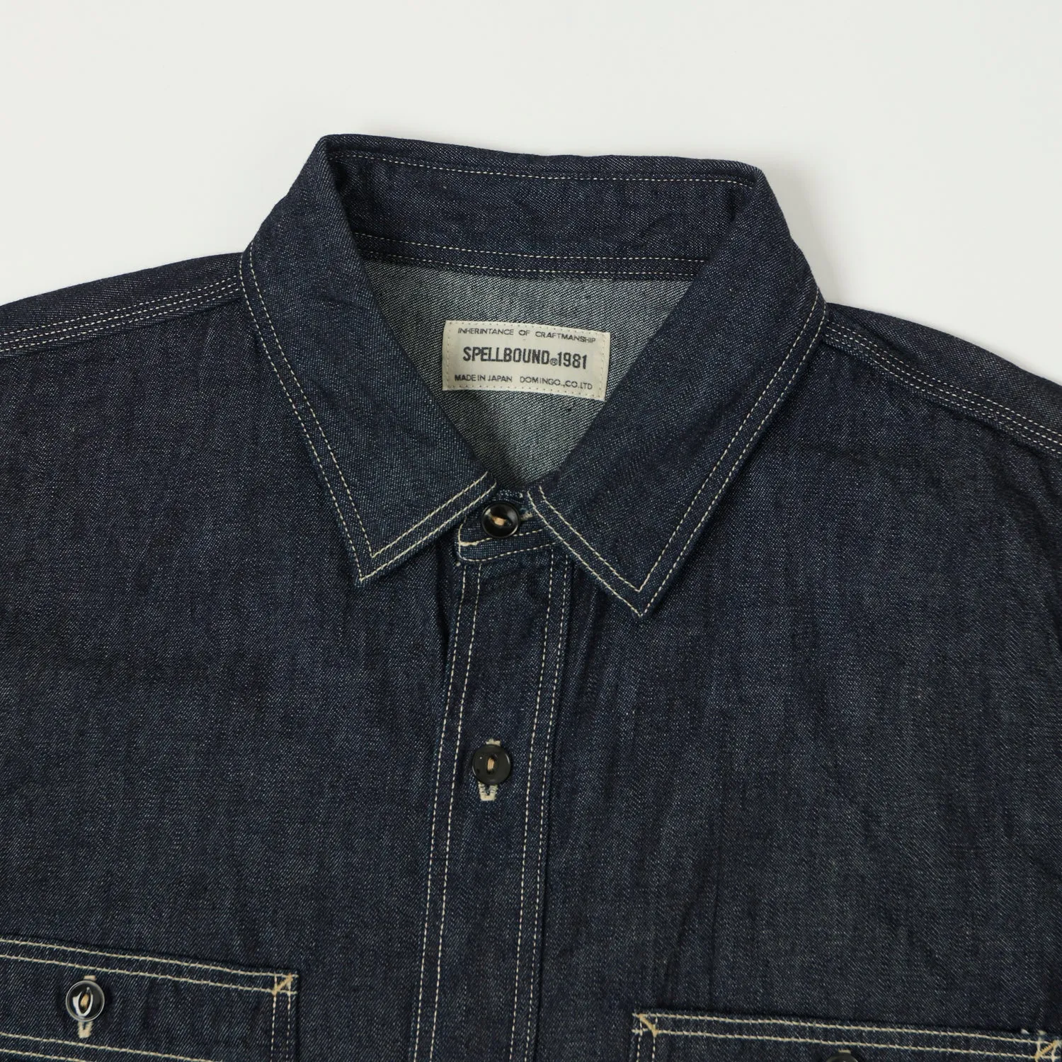 Weekend Outfit Spellbound Authentic 6oz Denim Work Shirt - One Wash