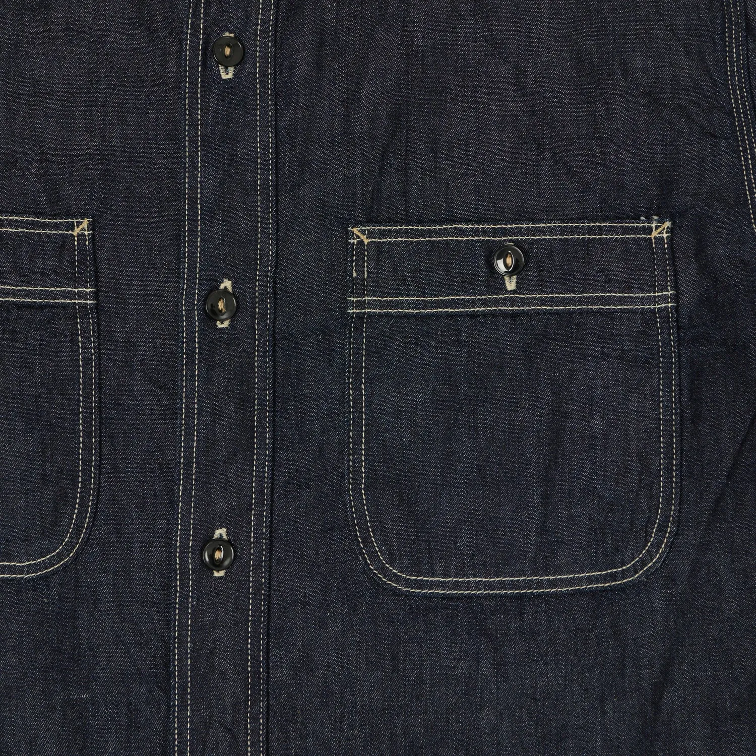 Spellbound Authentic 6oz Denim Work Shirt - One Wash Breathable back panel