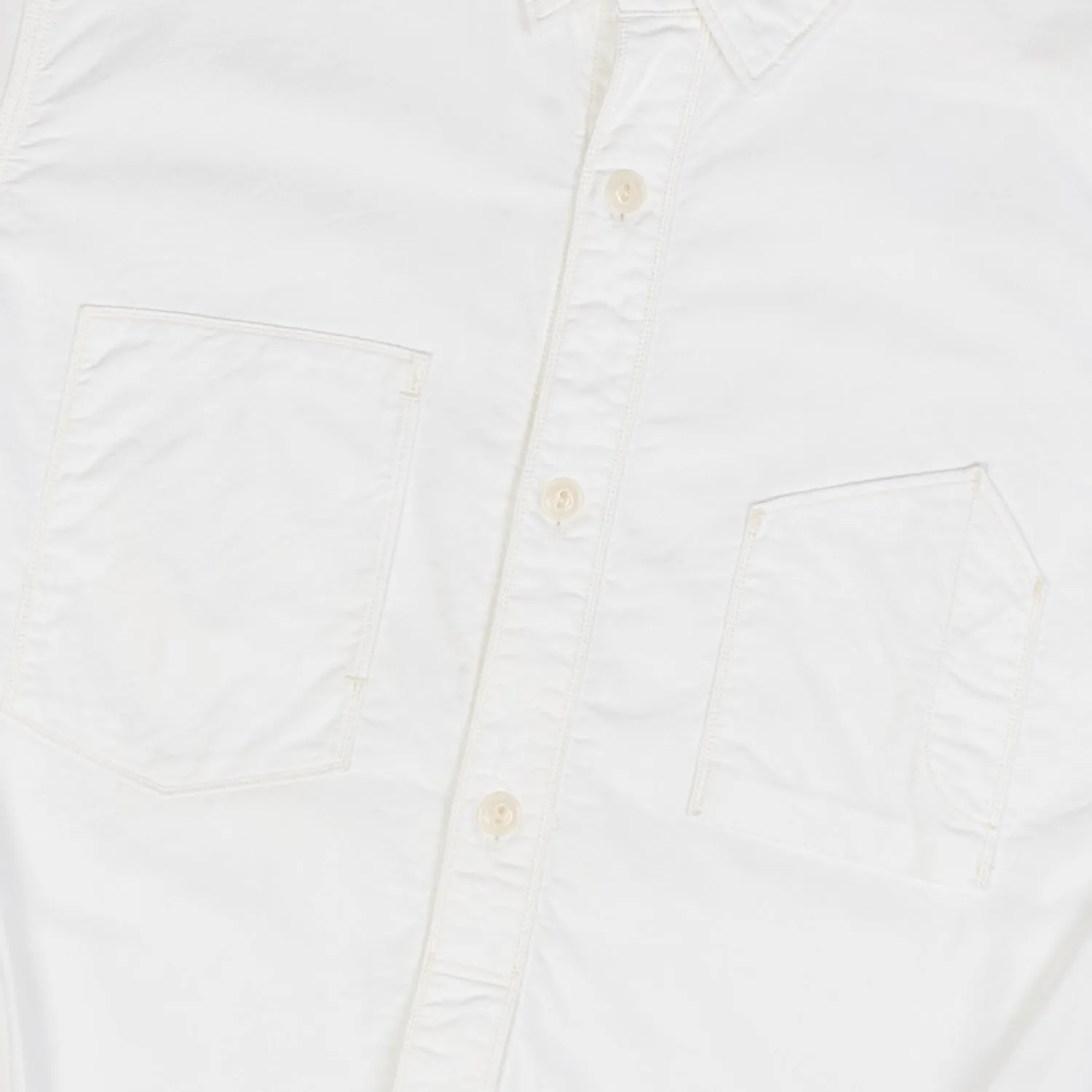 Spellbound Oxford Cloth Work Shirt - White Light Comfort