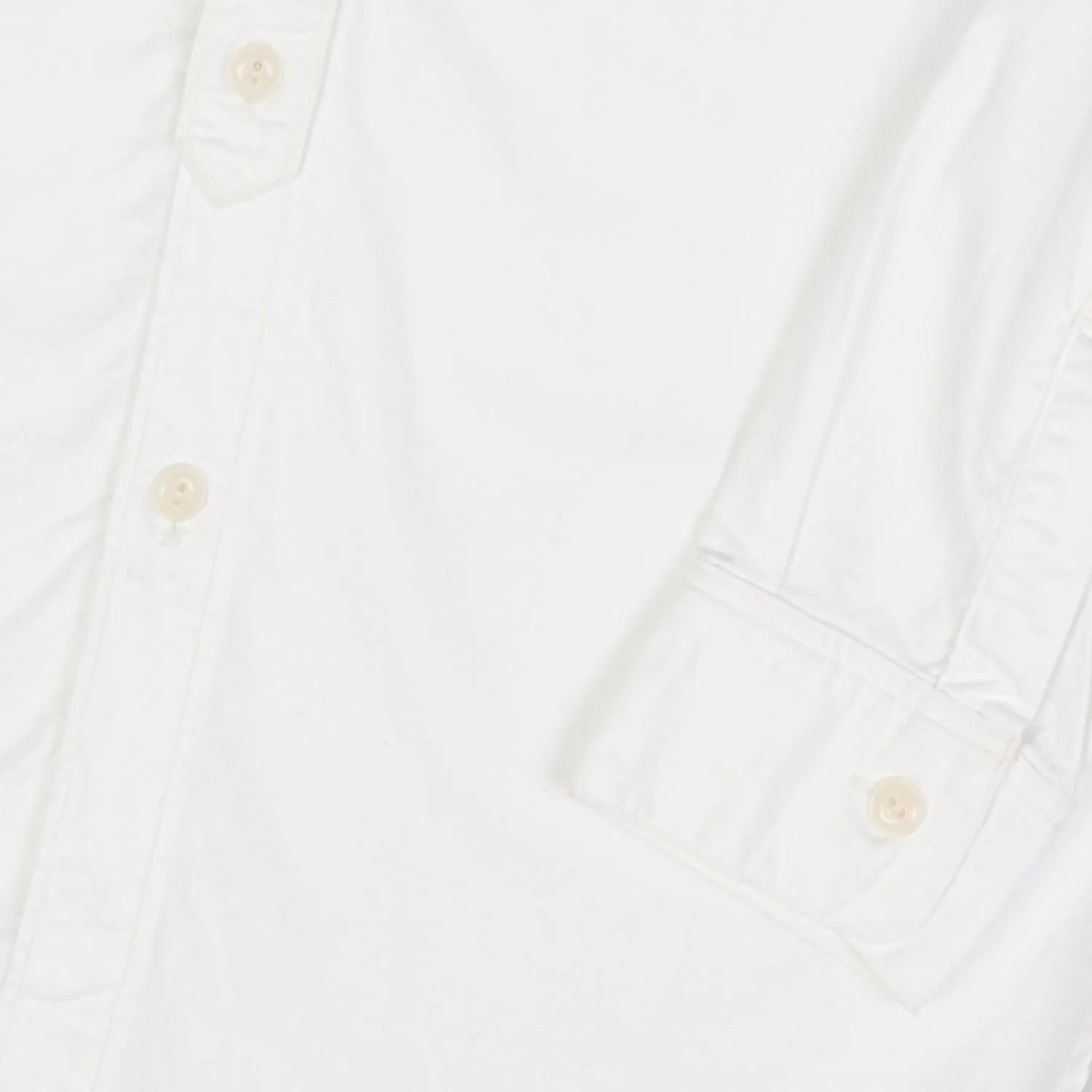 Comfy Look Spellbound Oxford Cloth Work Shirt - White