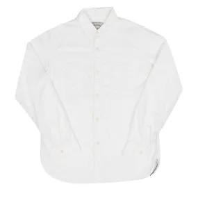 EasyCare Fabric Sophisticated Elegance Spellbound Oxford Cloth Work Shirt - White