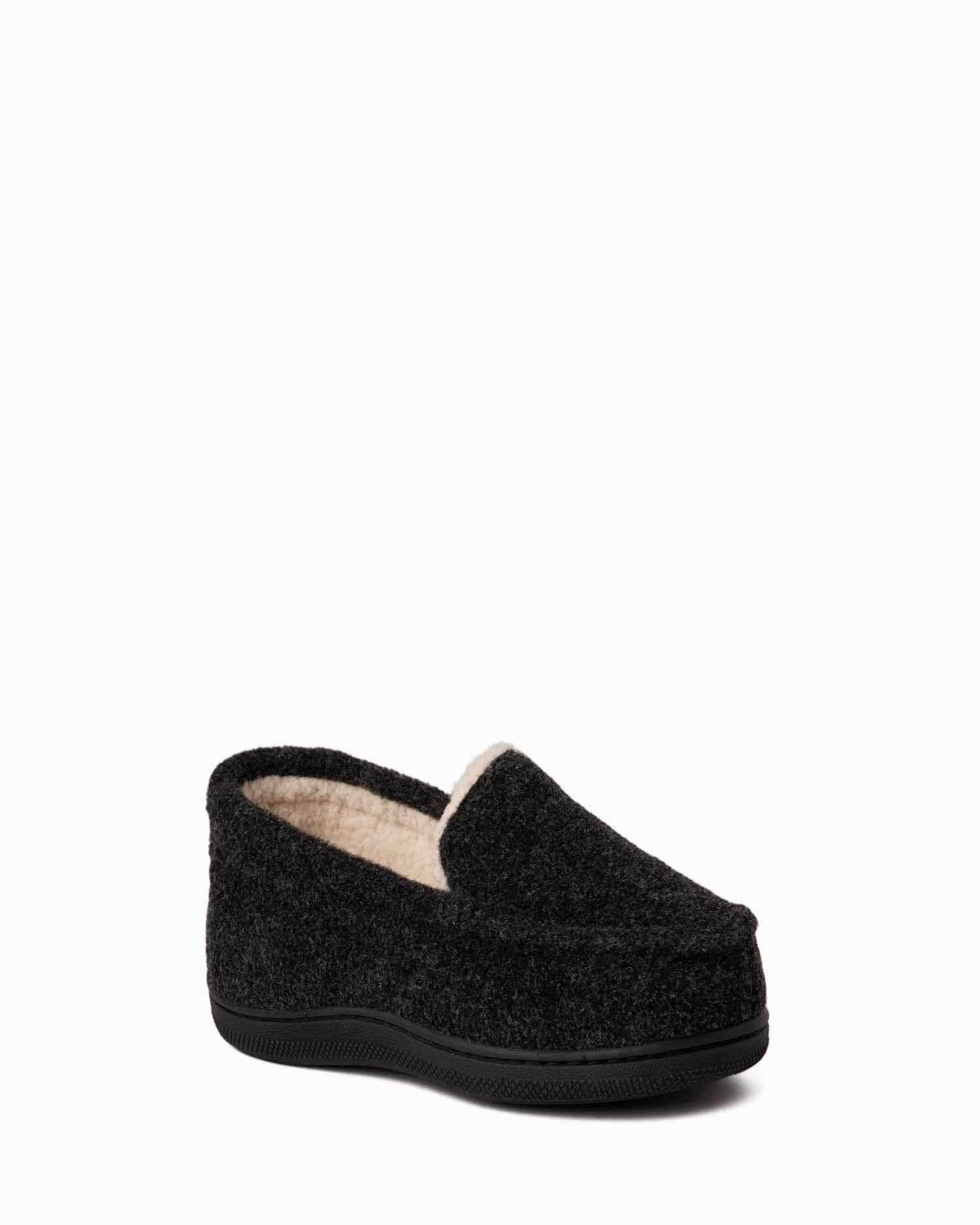 Cozy Vibes Dearfoams Kid's Amari Moccasin House Shoe Slipper